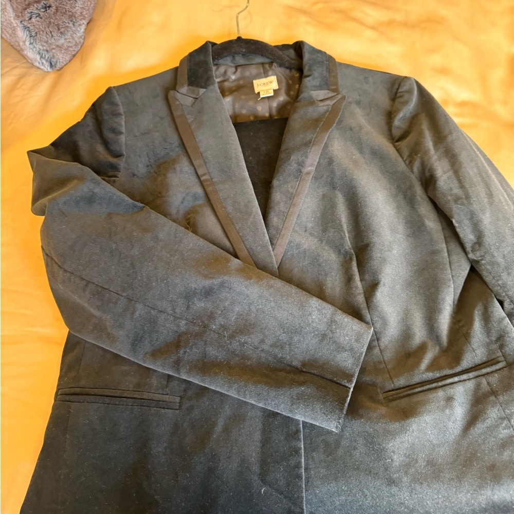 Velvet blazer